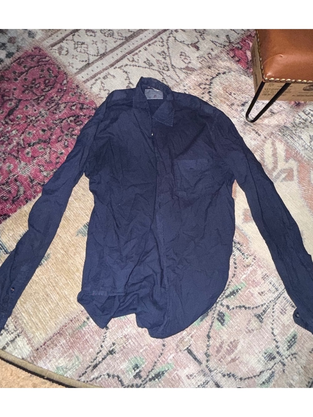 French Blue Hartford long sleeve dress shirt chic fashion
